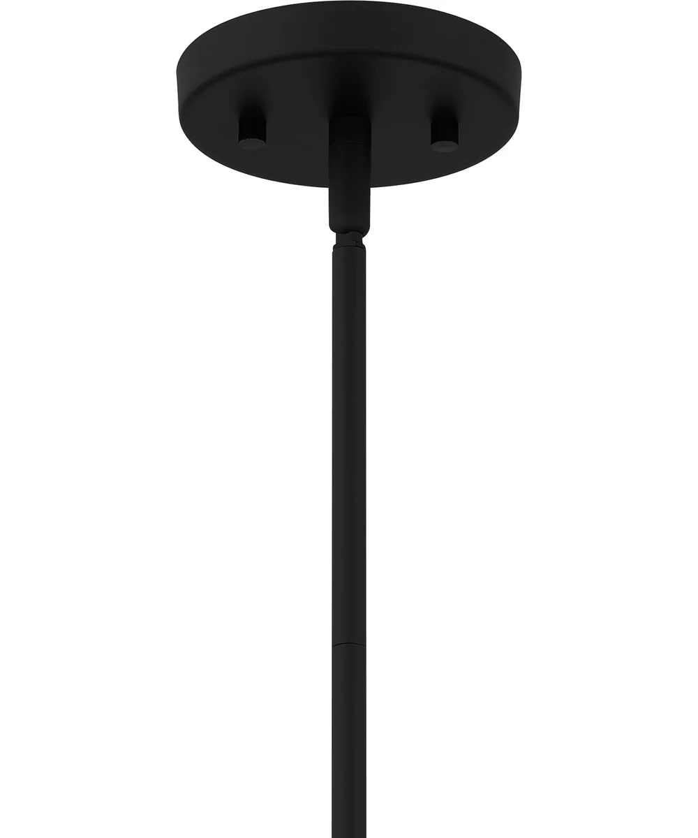 Quoizel Piccolo Pendant Small 1-light Mini Pendant Matte Black - Image 6