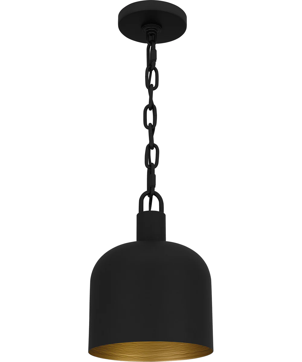 Quoizel Piccolo Pendant Small 1-light Mini Pendant Matte Black - Image 2