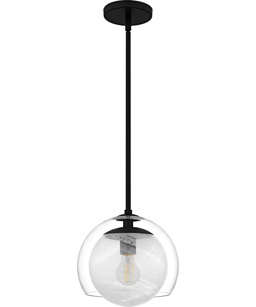 Quoizel Piccolo Pendant Small 1-light Mini Pendant Matte Black - Image 2
