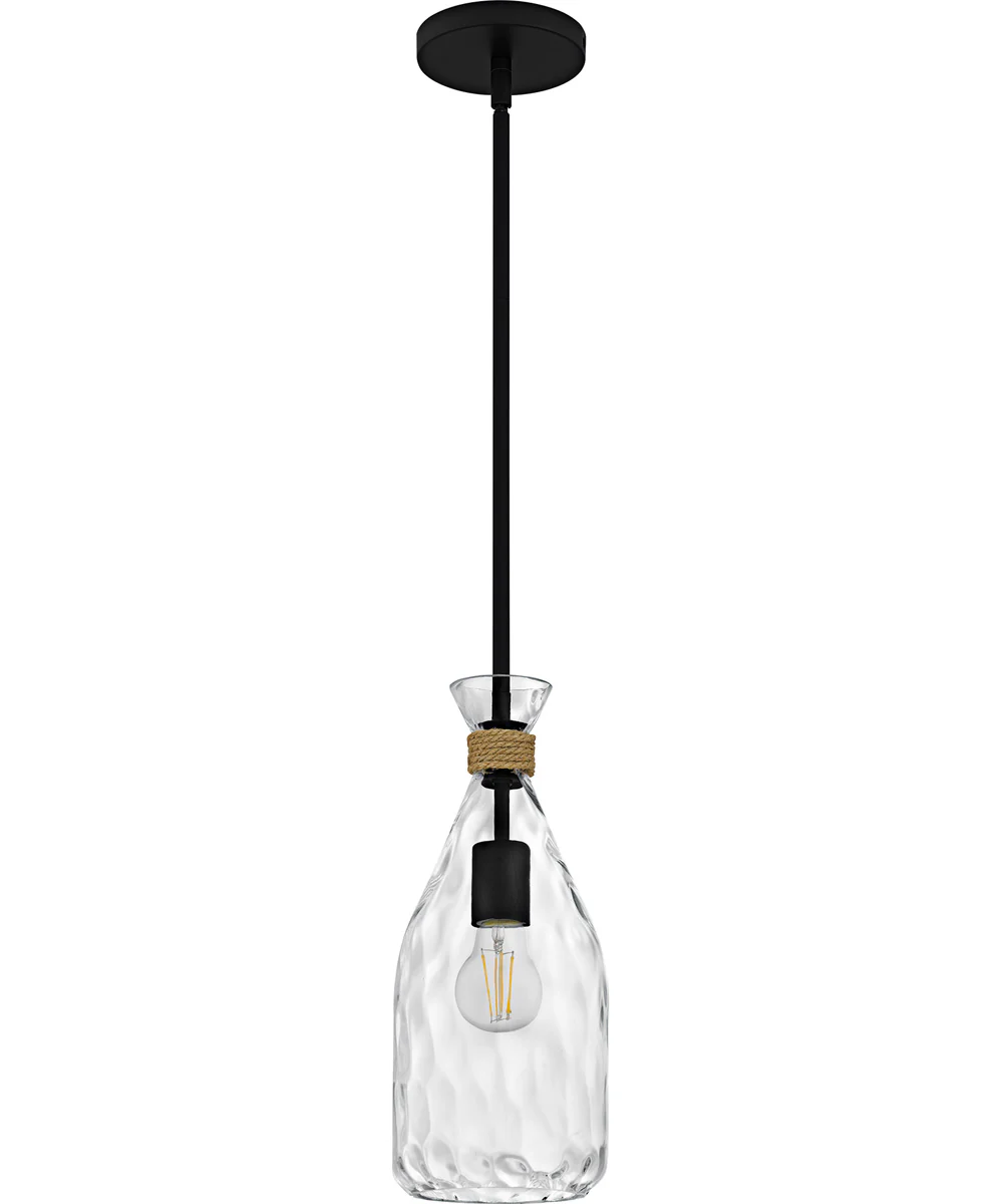 Quoizel Piccolo Pendant Small 1-light Mini Pendant Matte Black - Image 2
