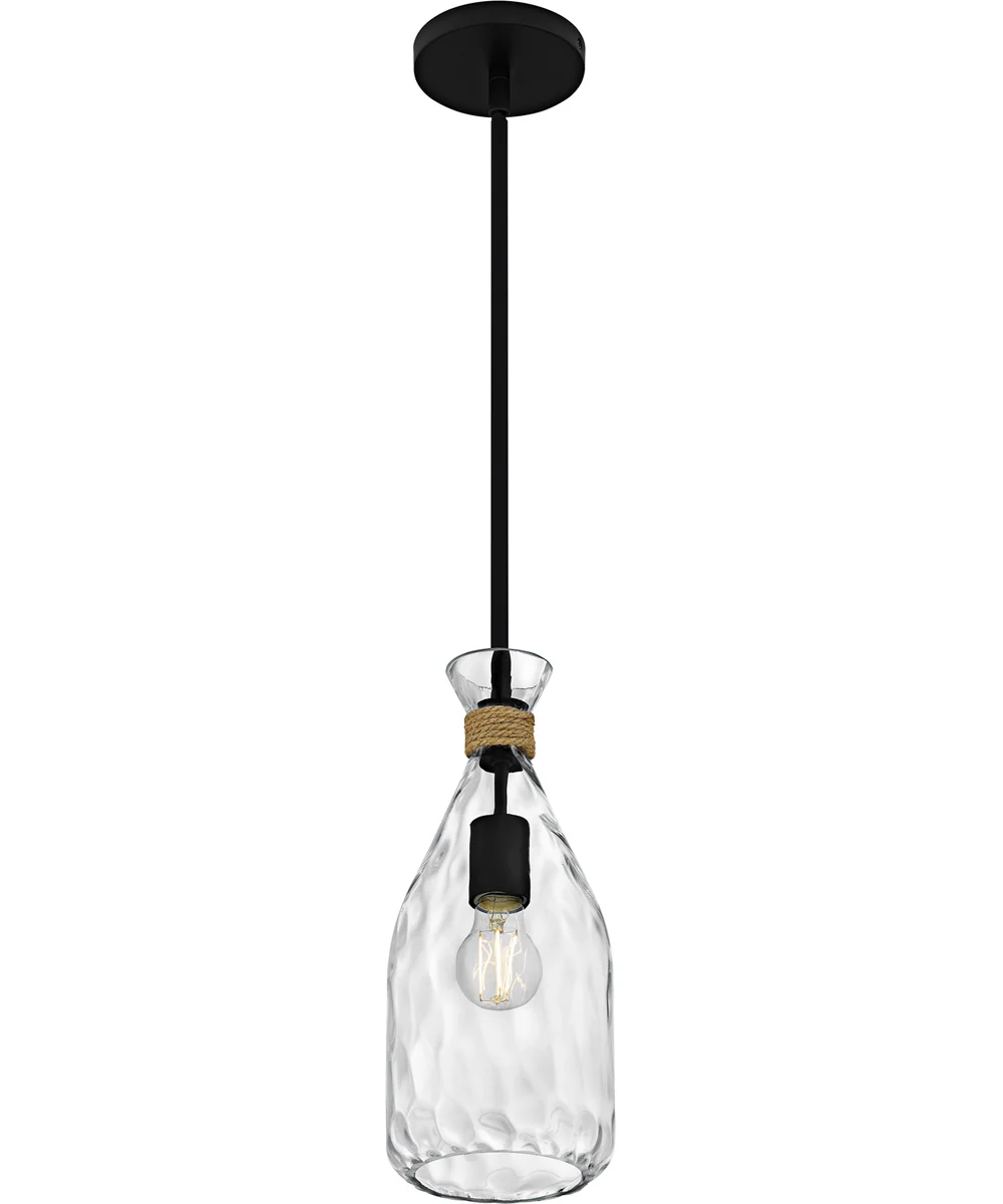 Quoizel Piccolo Pendant Small 1-light Mini Pendant Matte Black - Image 4