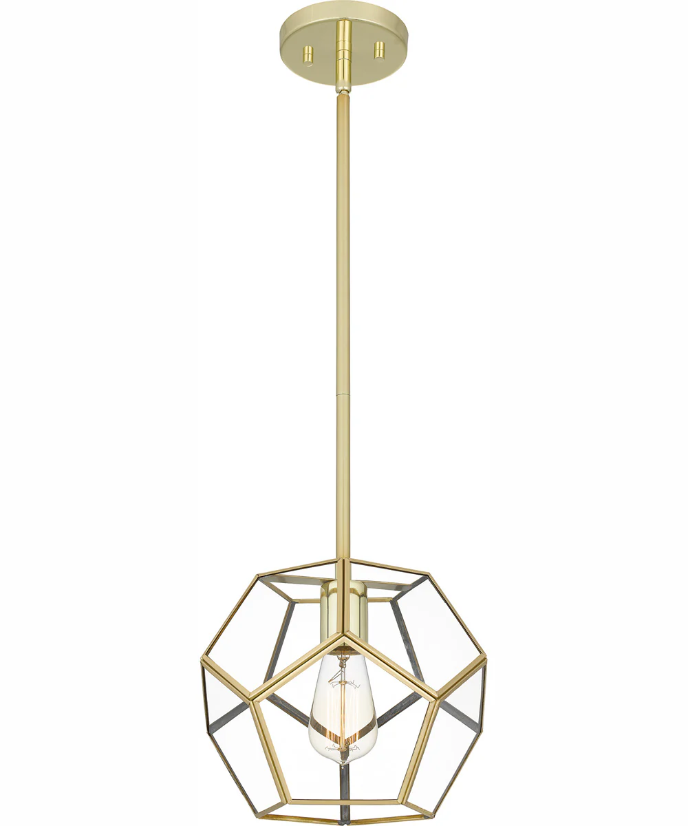 Quoizel Piccolo Pendant Small 1-light Mini Pendant Polished Brass - Image 2