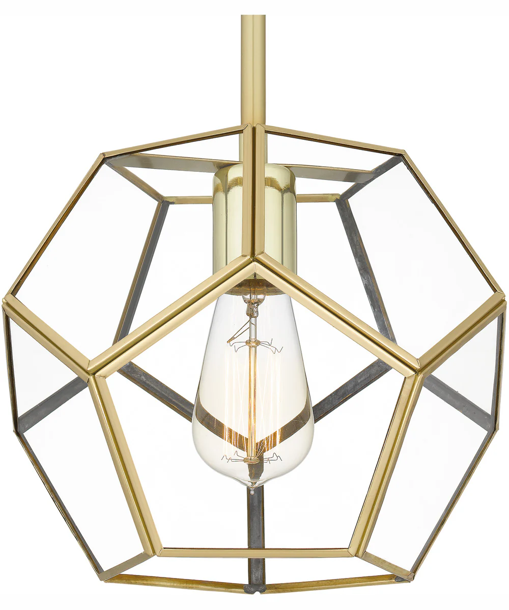 Quoizel Piccolo Pendant Small 1-light Mini Pendant Polished Brass - Image 6