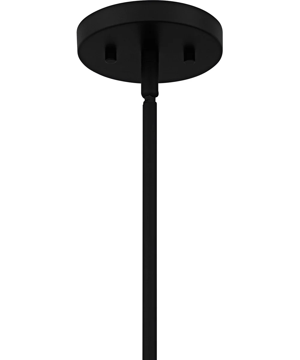 Drover 1-Light 12"W Matte Black Pendant Ceiling Light - Image 6