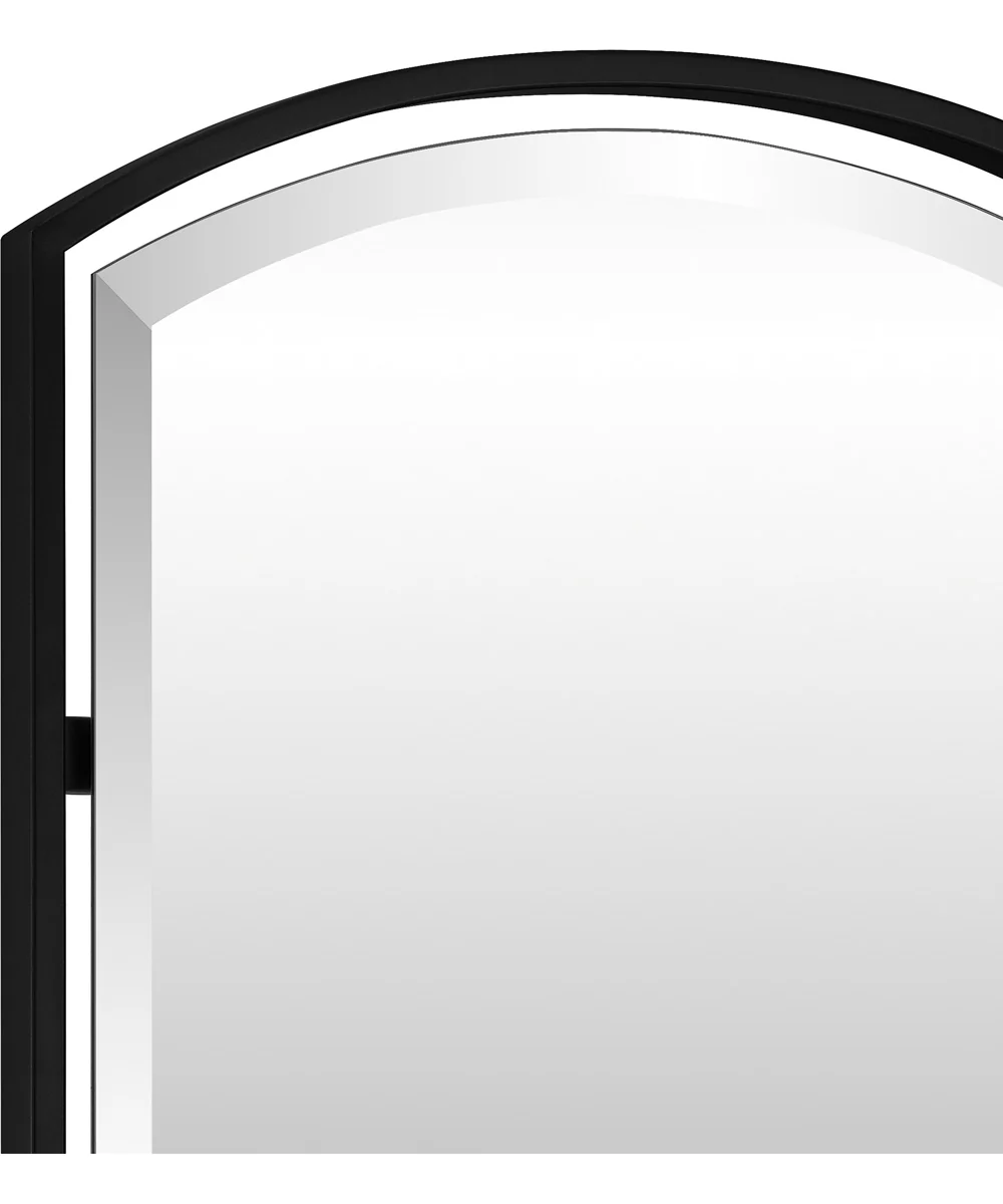 Quoizel Reflections Large Mirror Matte Black - Image 4