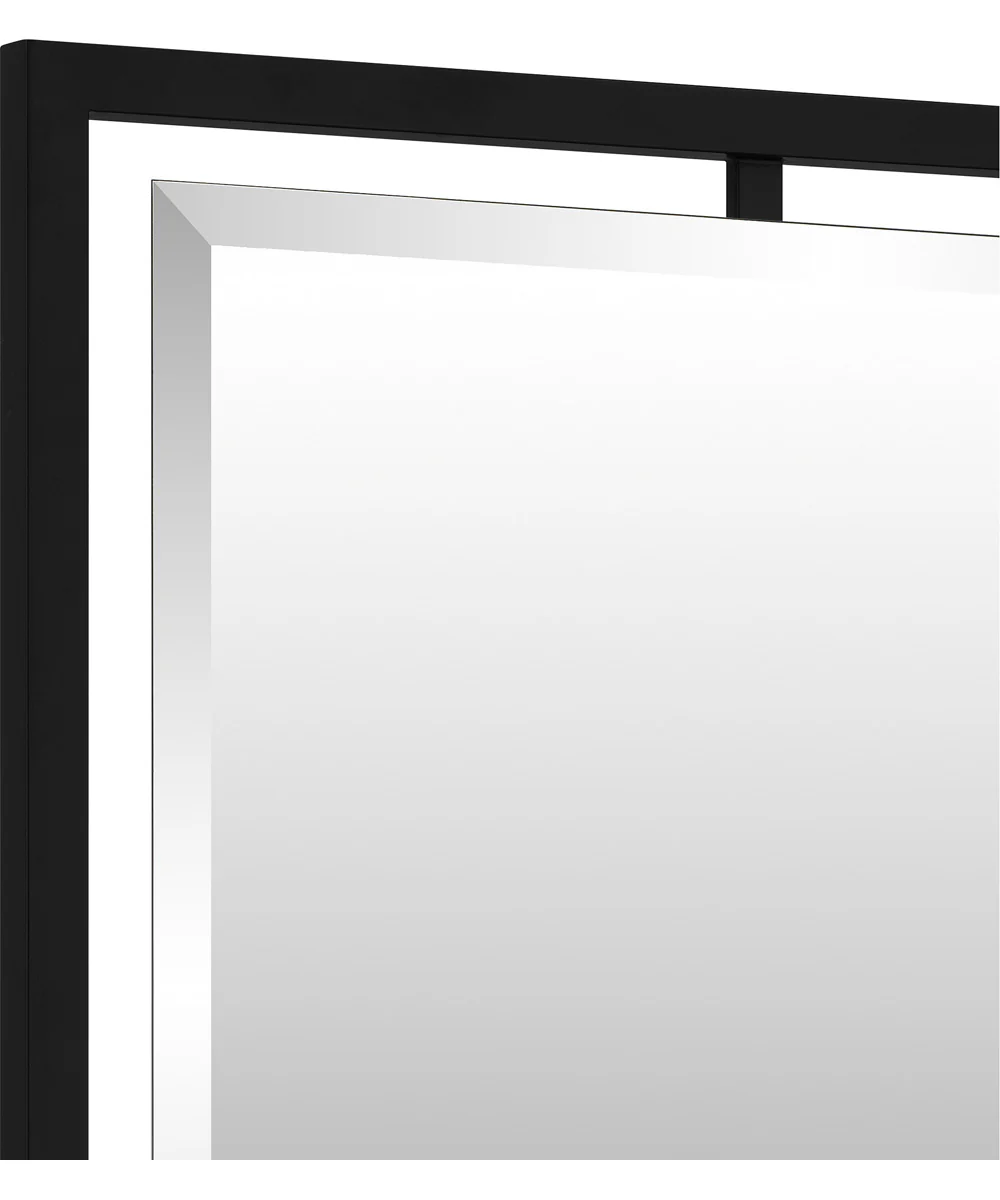 Quoizel Reflections Large Mirror Matte Black - Image 4