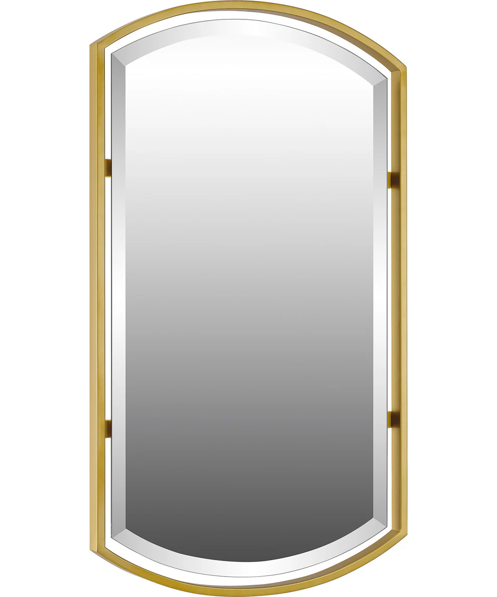 Quoizel Reflections Large Mirror Painted Brass - Image 3