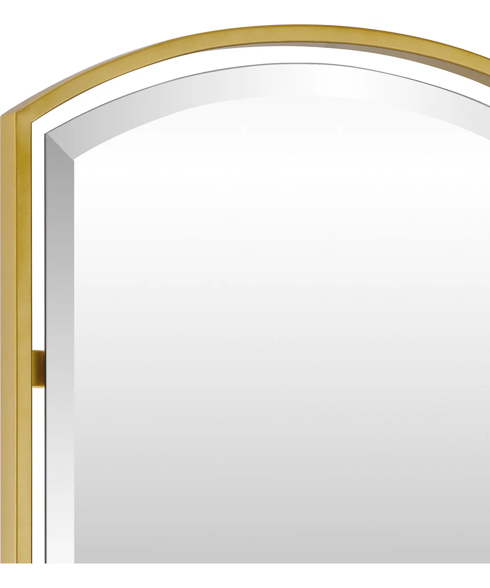 Quoizel Reflections Large Mirror Painted Brass - Image 4