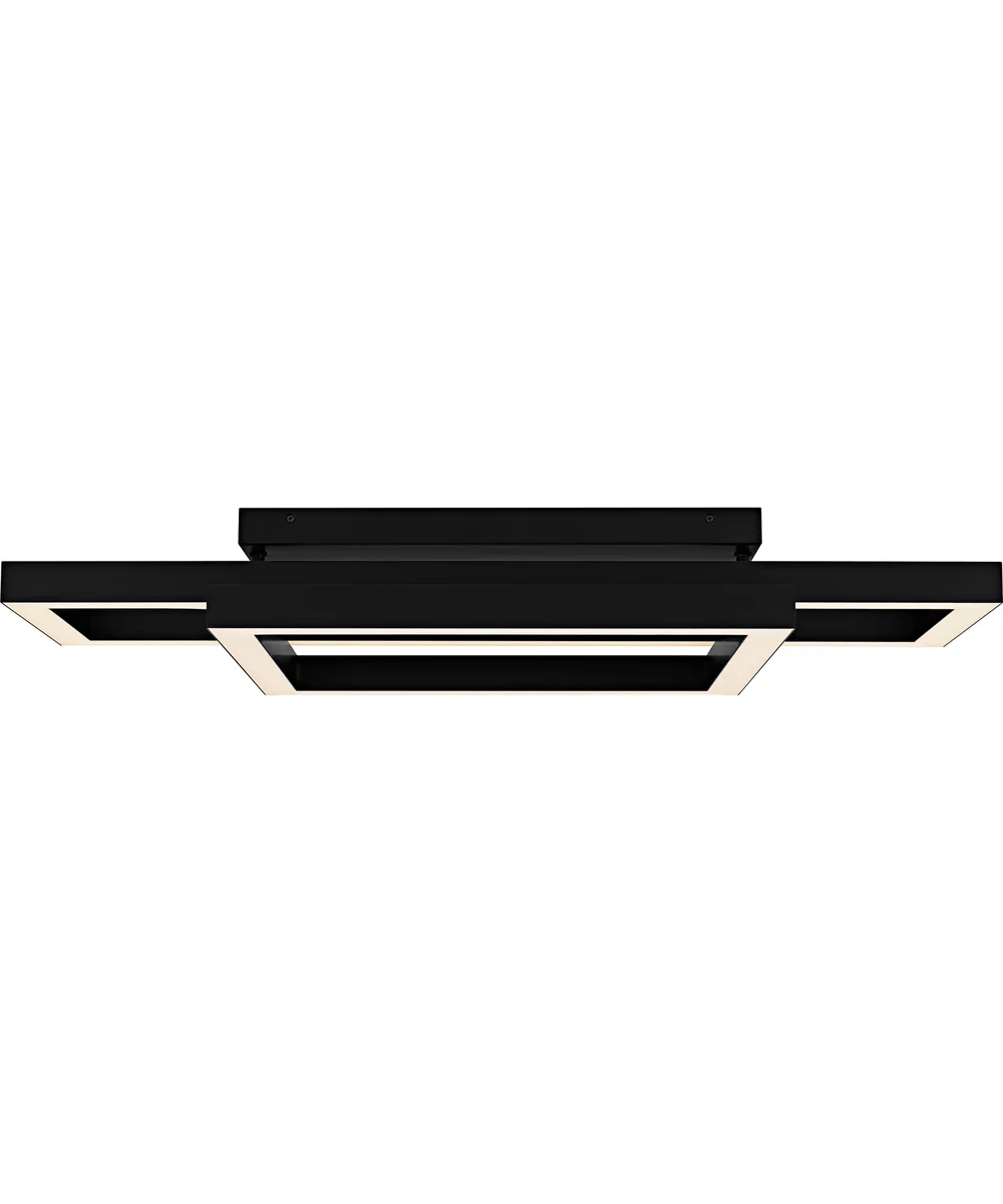 Quoizel Semi-Flush Mount Extra Large Semi Flush Mount Matte Black - Image 3