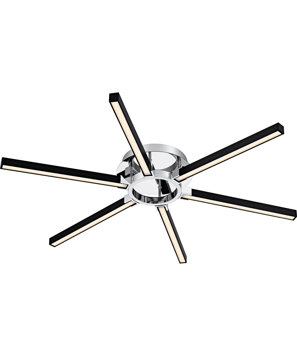 Quoizel Semi-Flush Mount Extra Large Semi Flush Mount Polished Chrome - Image 4