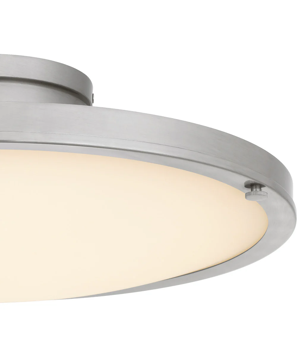 Quoizel Semi-Flush Mount Medium Semi Flush Mount Brushed Nickel - Image 7