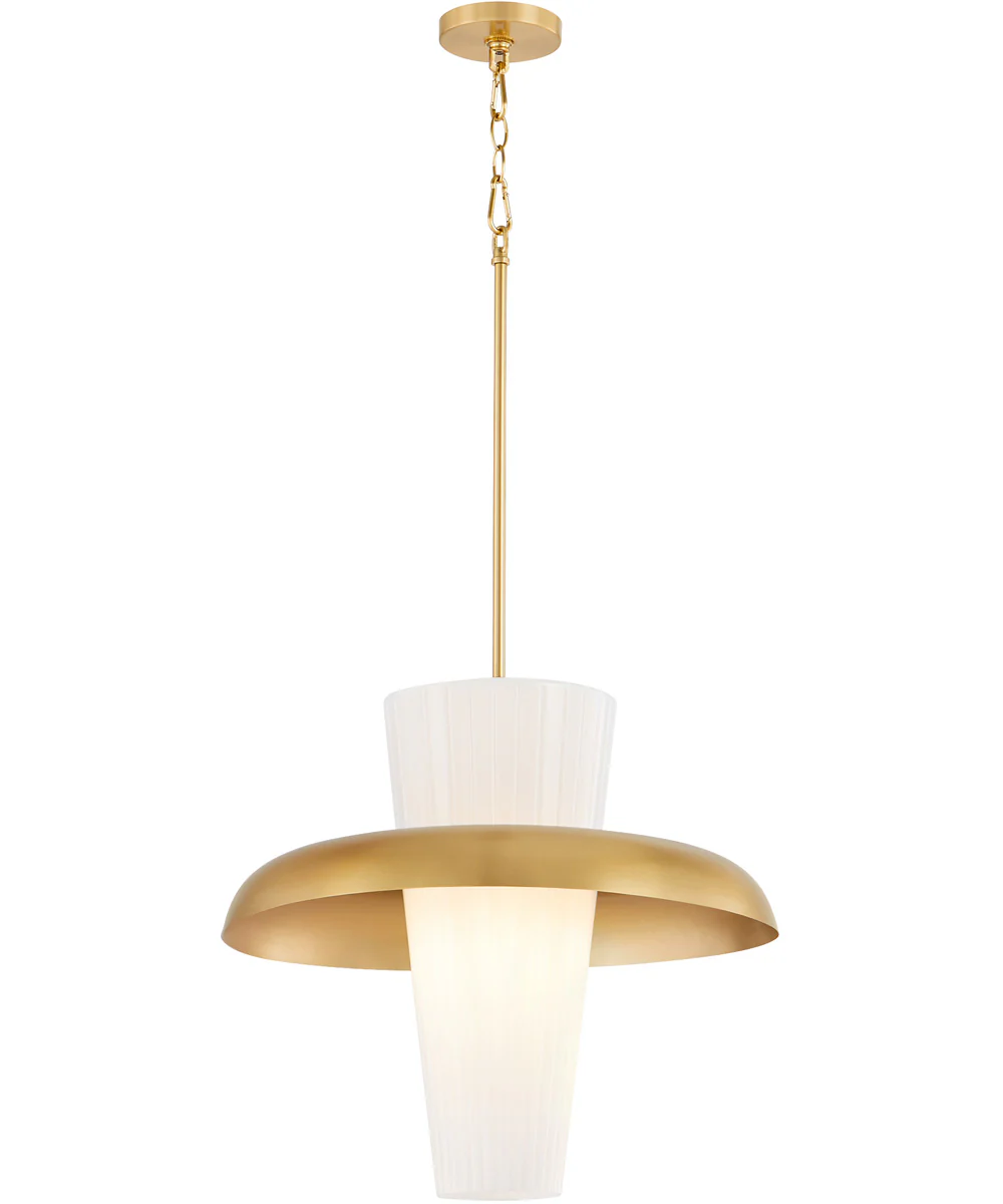 1-light Pendant Aged Brass - Image 2