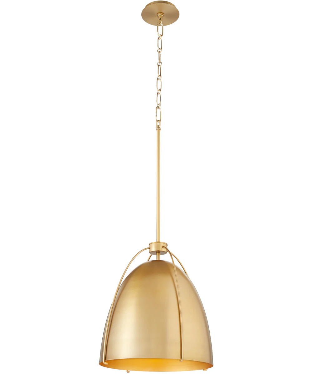 1-light Pendant Aged Brass - Image 2