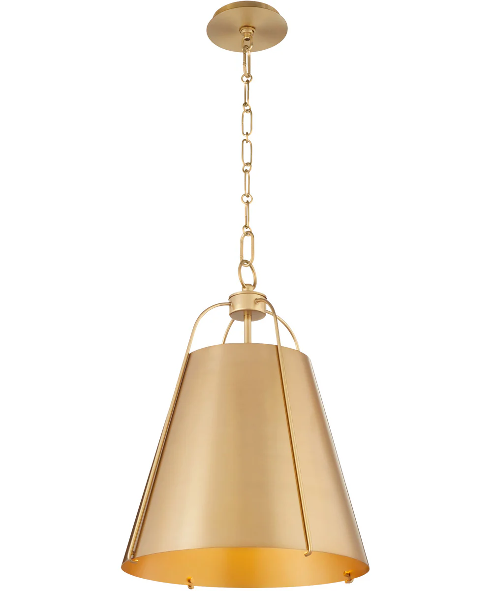 1-light Pendant Aged Brass - Image 2
