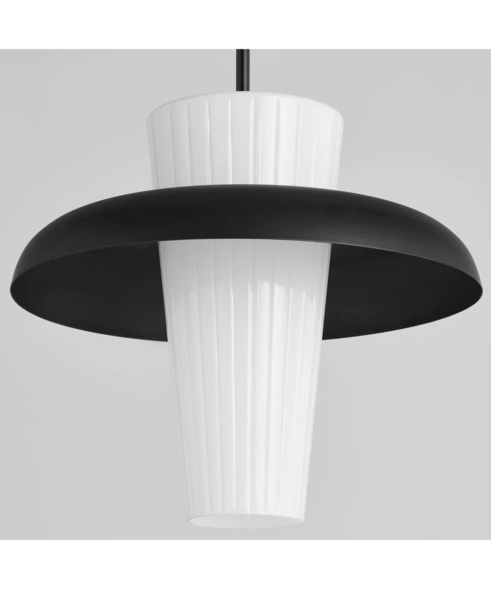 1-light Pendant Matte Black - Image 4