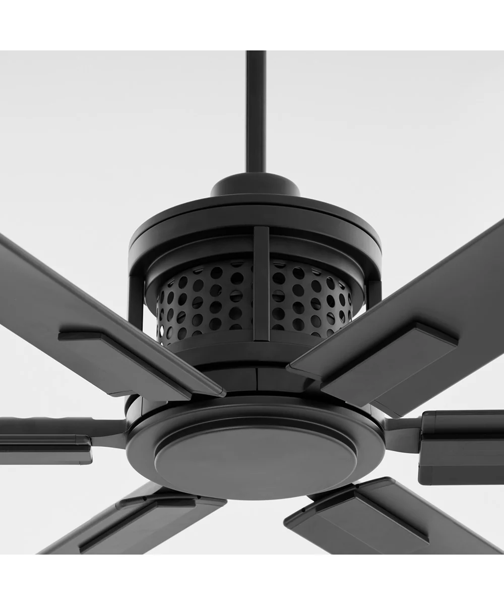 120" Zeus Patio Ceiling Fan Matte Black - Image 5