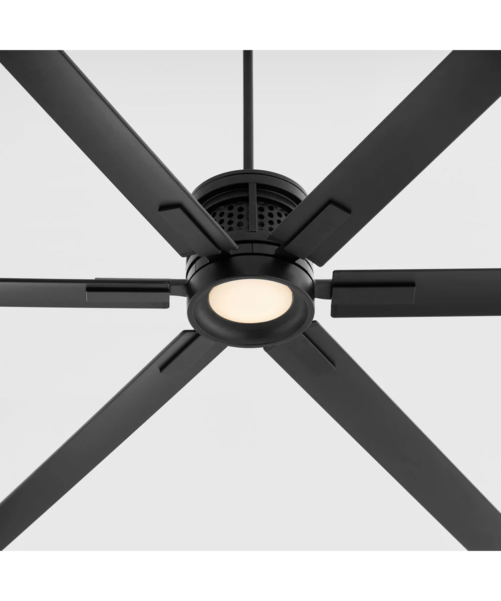 120" Zeus Patio Ceiling Fan Matte Black - Image 6