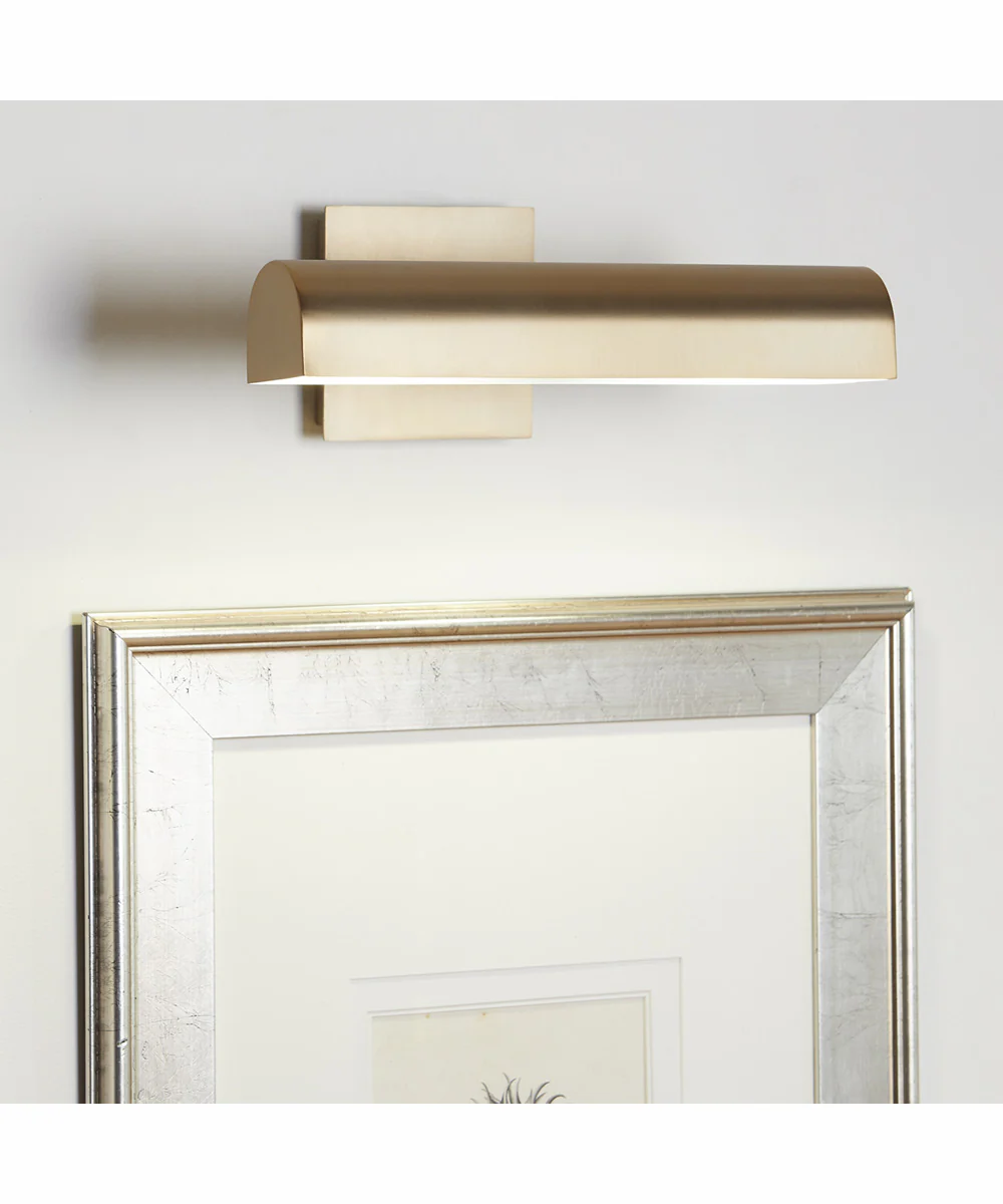 2-light Wall Mount Light Fixture Aged Brass - Image 6