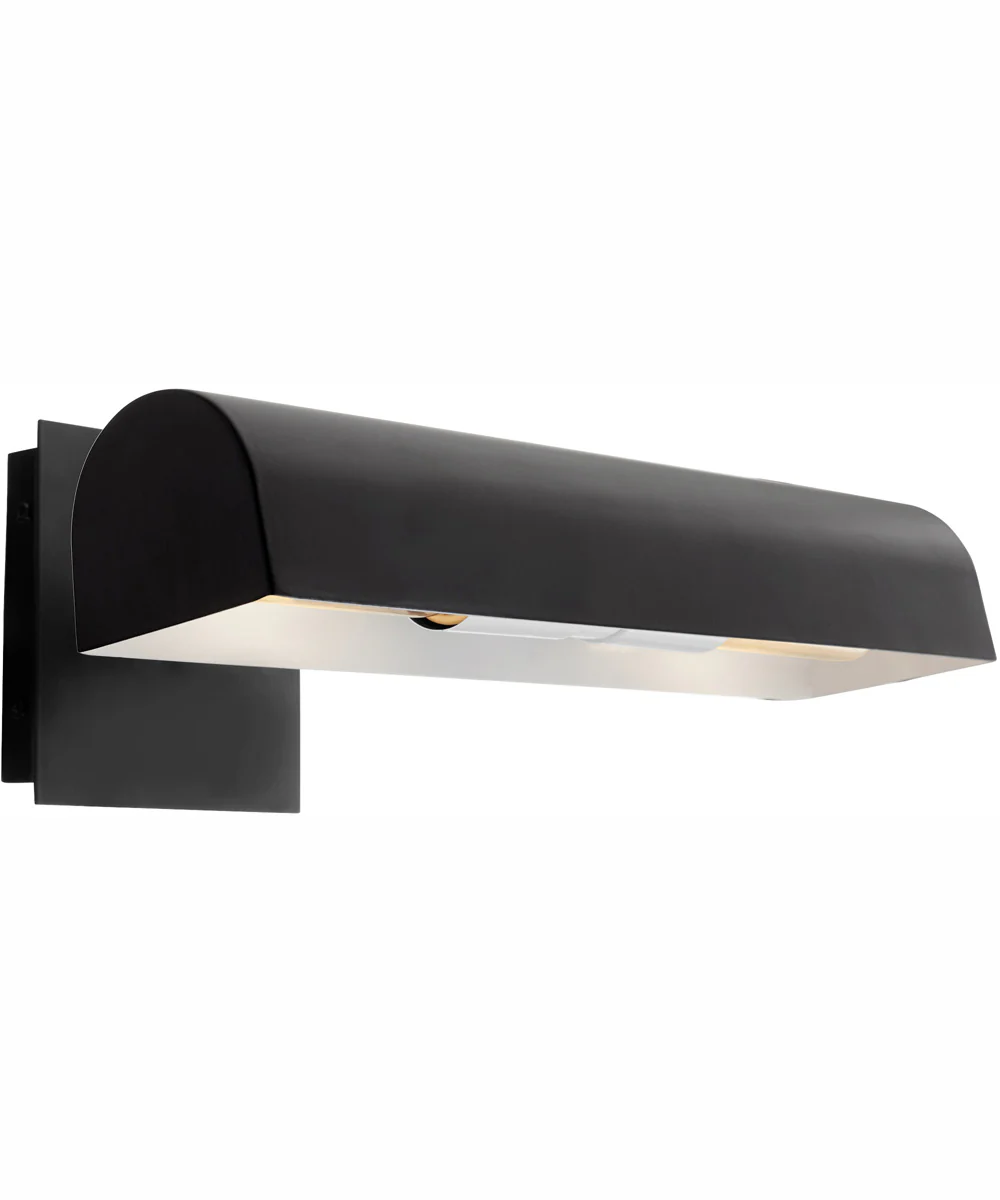 2-light Wall Mount Light Fixture Matte Black - Image 3