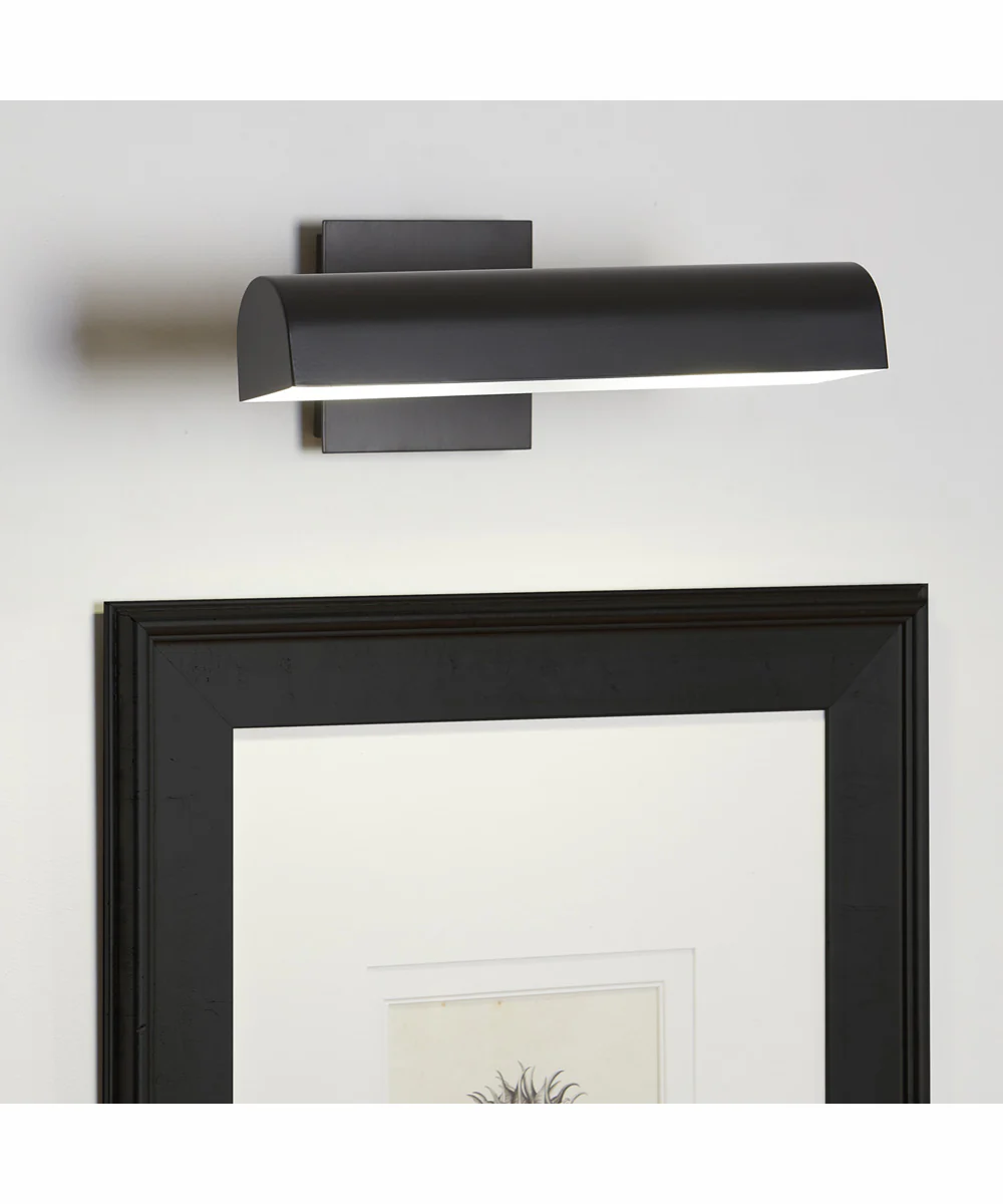 2-light Wall Mount Light Fixture Matte Black - Image 7