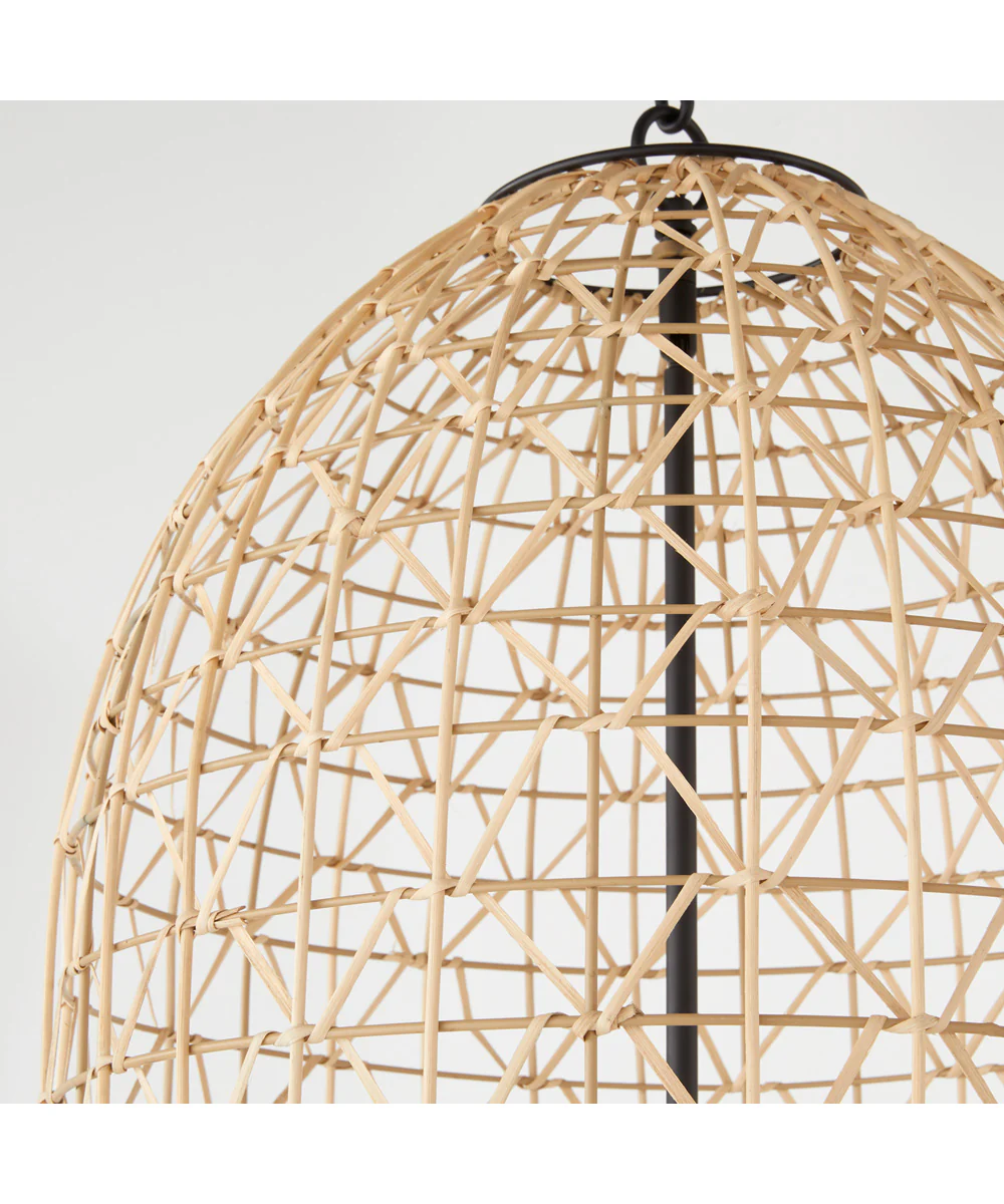 3-light Pendant Matte Black - Image 4