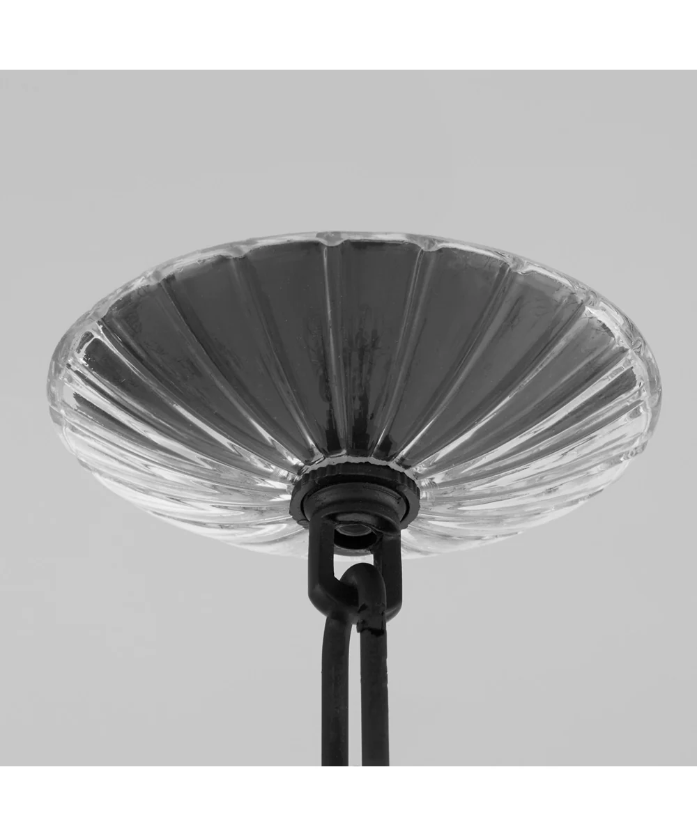 3-light Pendant Matte Black - Image 4