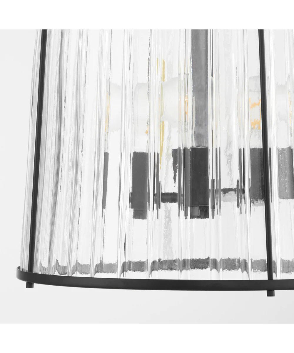 3-light Pendant Matte Black - Image 5