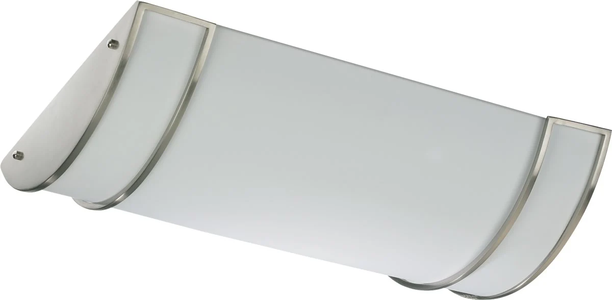 4-light LED Ceiling Flush Mount Satin Nickel - Image 2