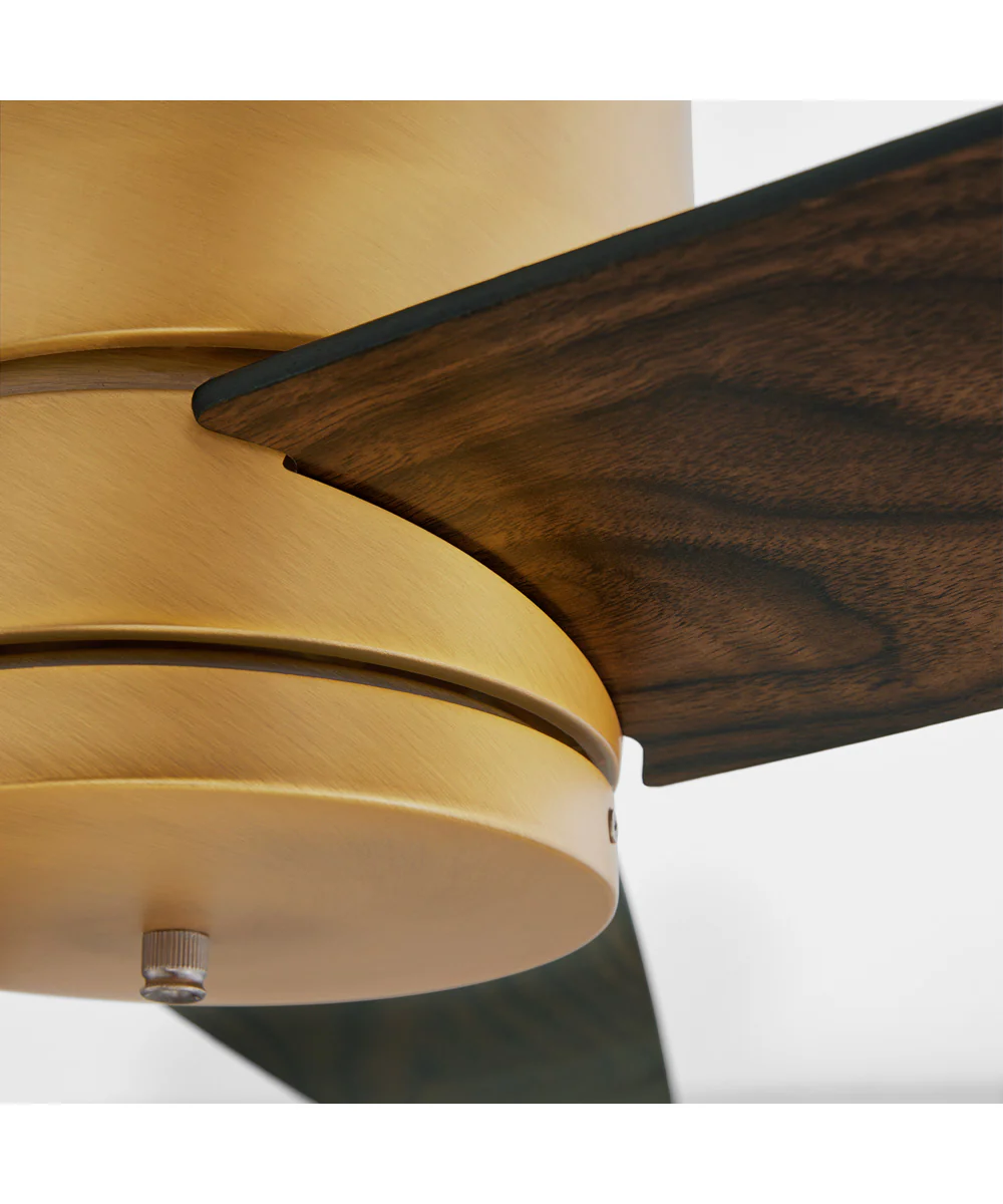 52" Banzai Ceiling Fan Brushed Brass - Image 6