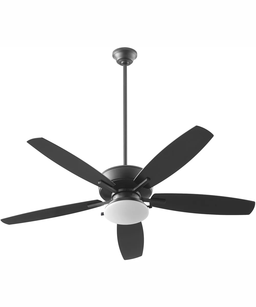 52" Breeze Patio Plus 52 1-light Indoor/Outdoor LED Patio Ceiling Fan Matte Black