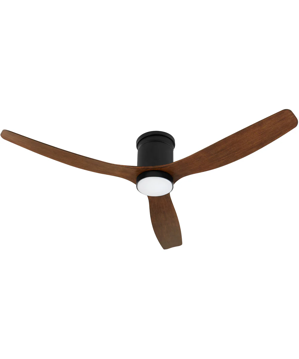 52" Dayton Patio Ceiling Fan Matte Black - Image 2