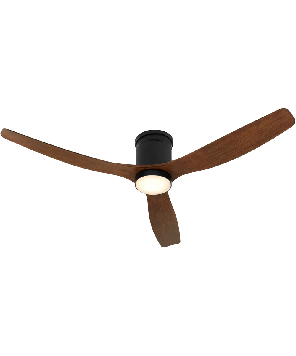 52" Dayton Patio Ceiling Fan Matte Black - Image 3