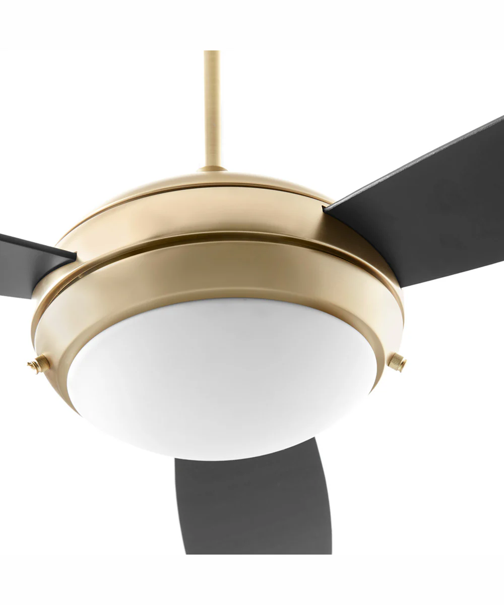52" Expo 2-light Ceiling Fan Aged Brass - Image 3