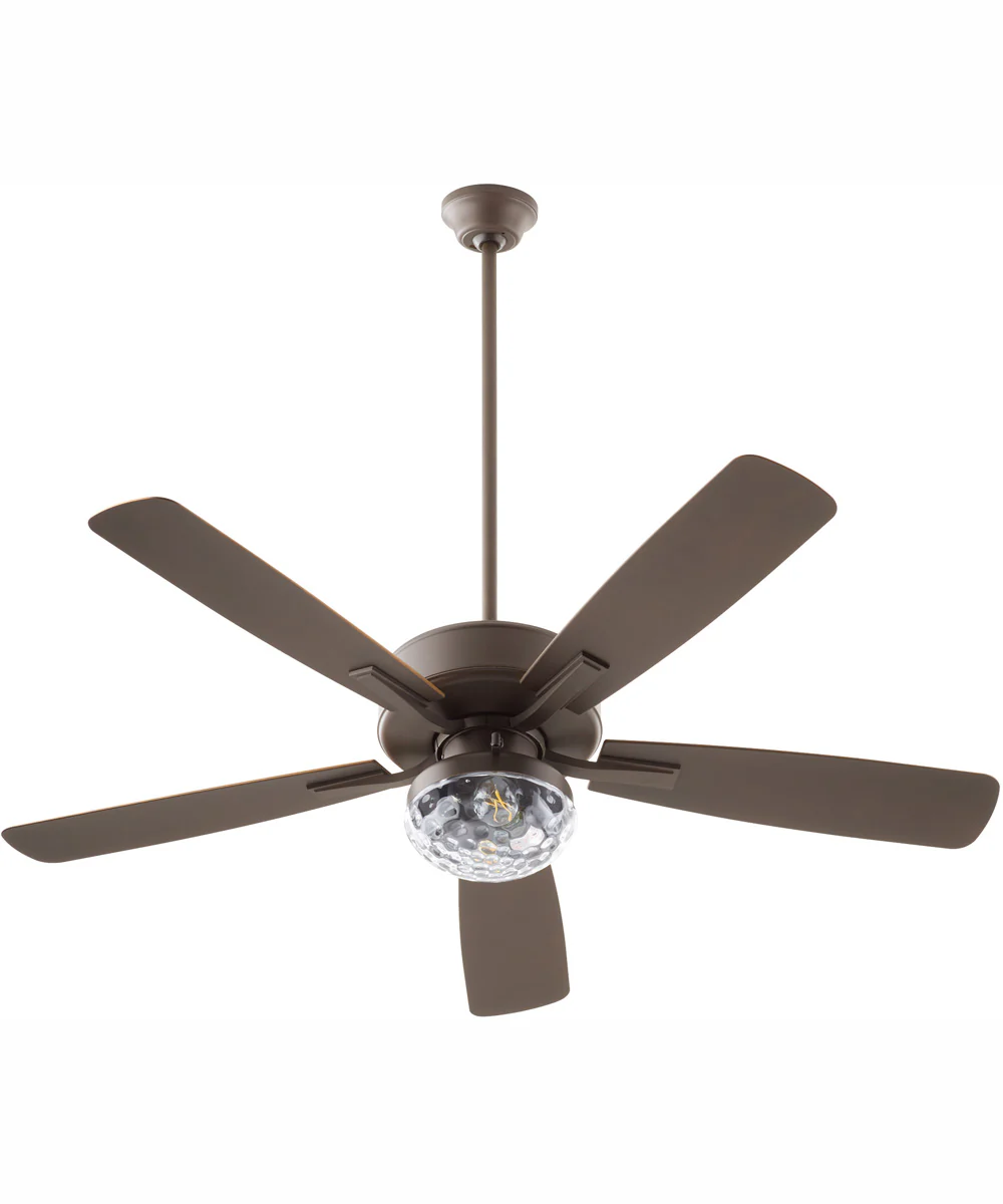 52" Ovation Patio 2-light LED Indoor/Outdoor Patio Ceiling Fan Oiled Bronze