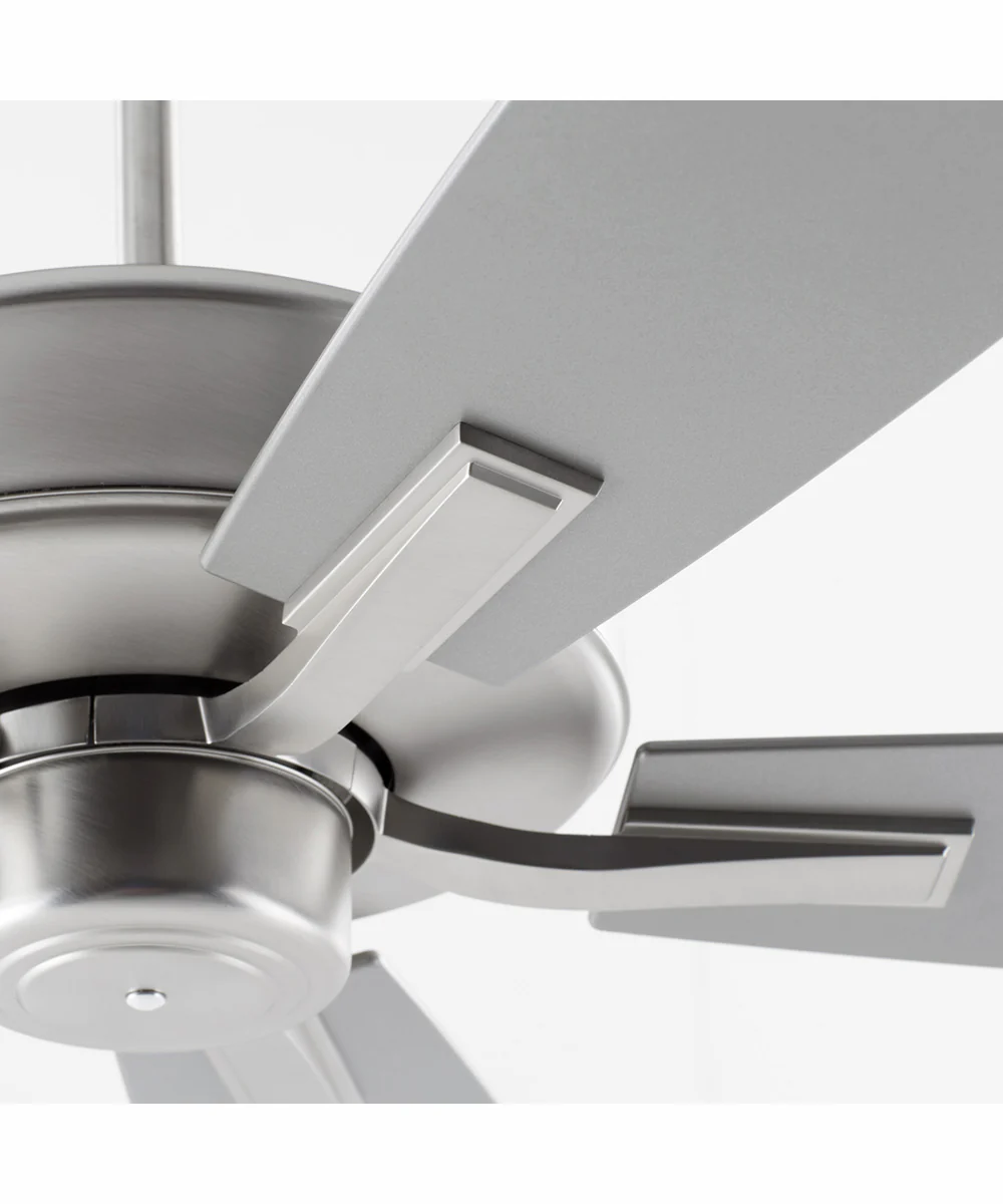 52" Ovation Indoor/Outdoor Patio Ceiling Fan Satin Nickel - Image 2