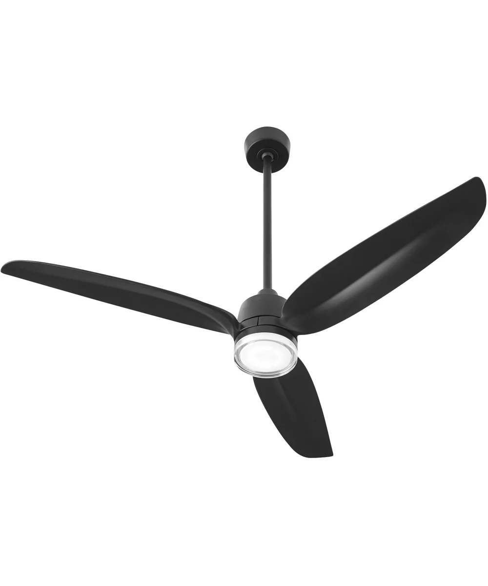 58" Exodus Patio Ceiling Fan Matte Black - Image 3
