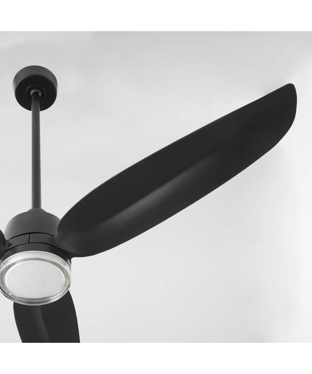 58" Exodus Patio Ceiling Fan Matte Black - Image 4