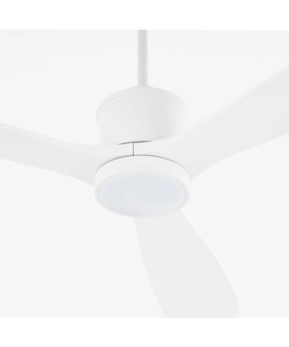 58" Portland Patio Ceiling Fan Studio White - Image 4