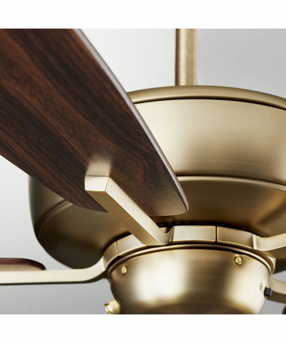 60" Breeze 60" Ceiling Fan Aged Brass - Image 2