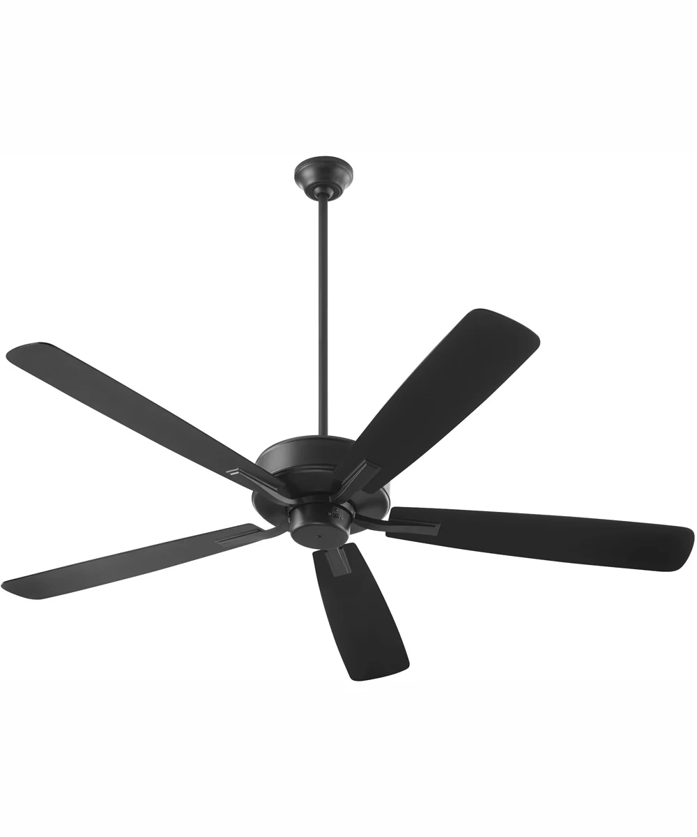 60" Ovation Ceiling Fan Matte Black - Image 4