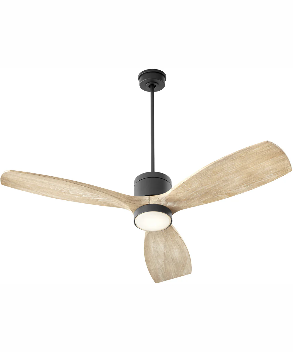 64" Lurus Ceiling Fan Matte Black - Image 3