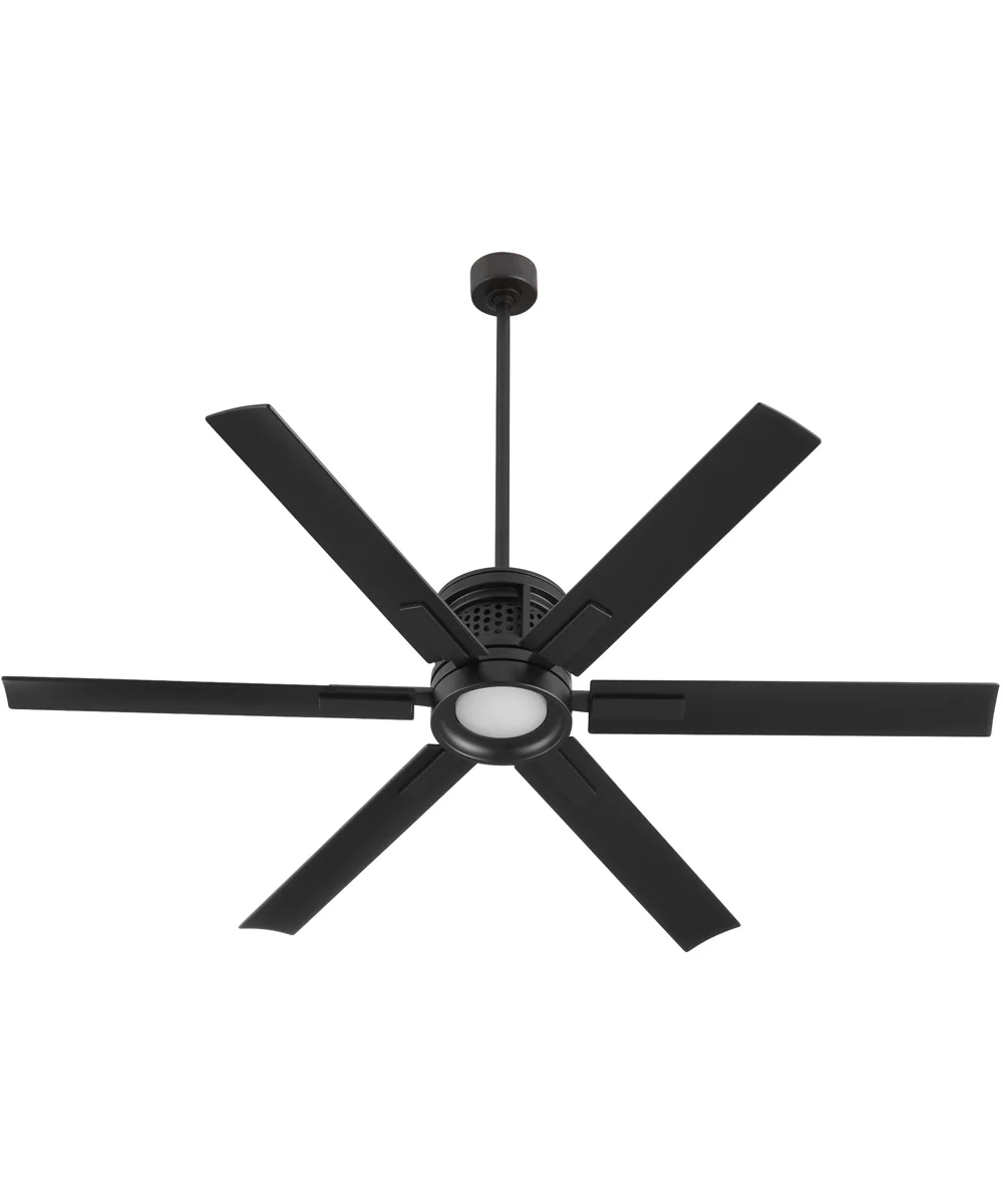 65" Zeus Patio Ceiling Fan Matte Black - Image 2