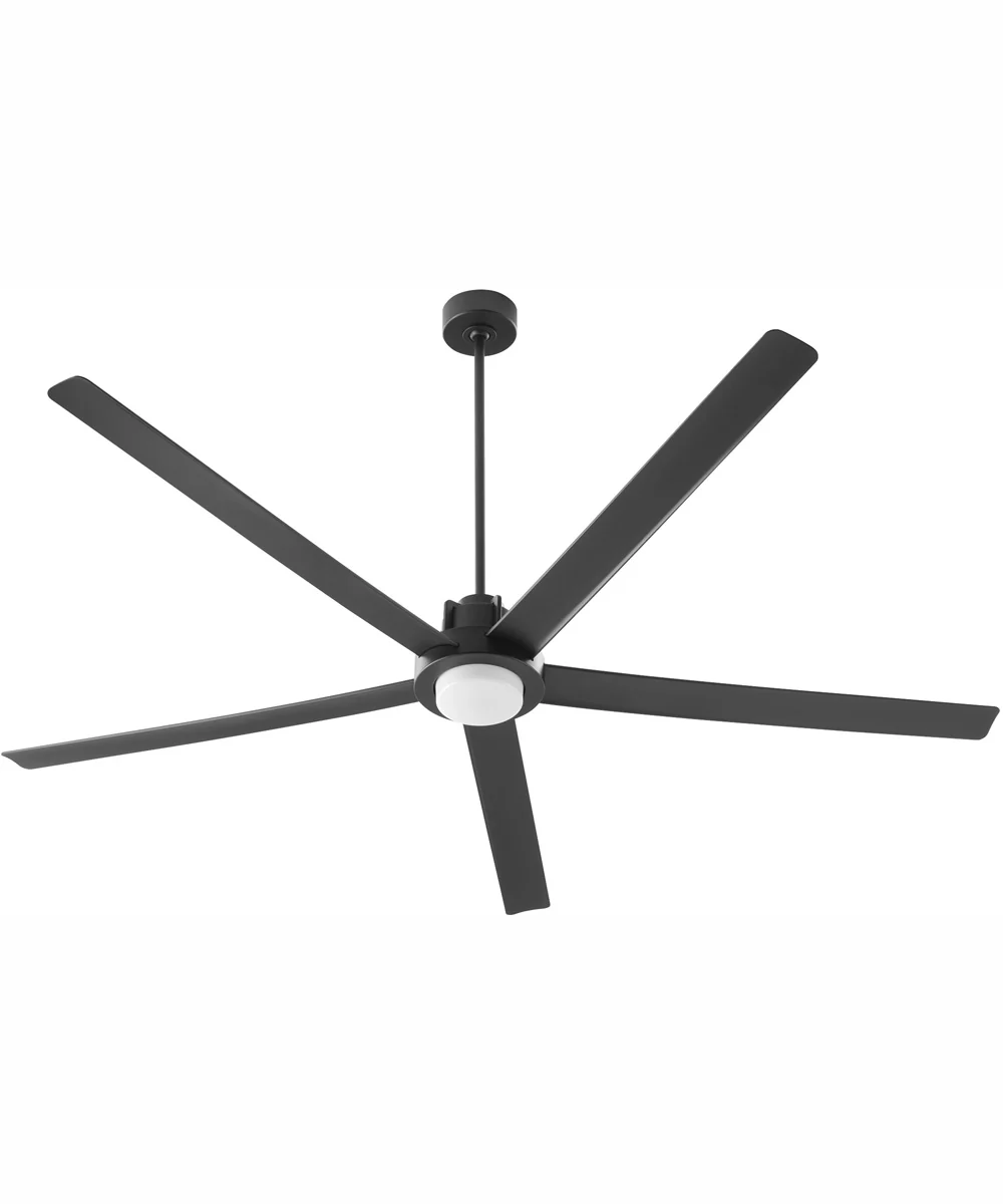 80" Revel Ceiling Fan Matte Black - Image 2
