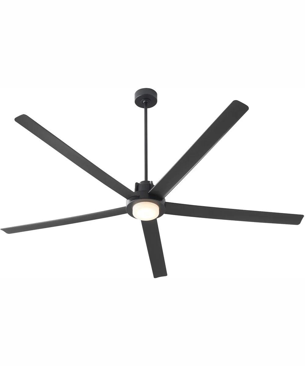 80" Revel Ceiling Fan Matte Black - Image 3