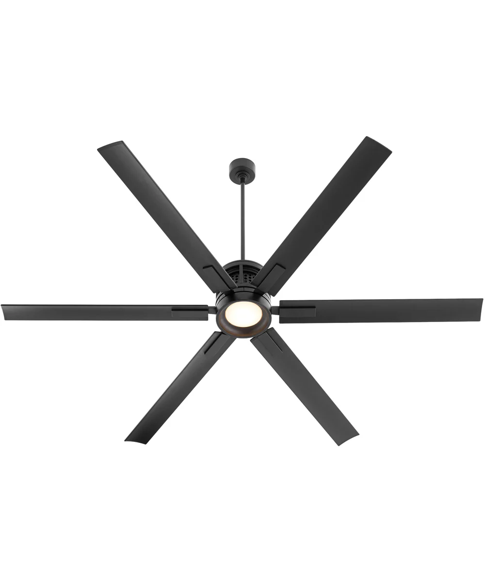 80" Zeus Patio Ceiling Fan Matte Black - Image 3
