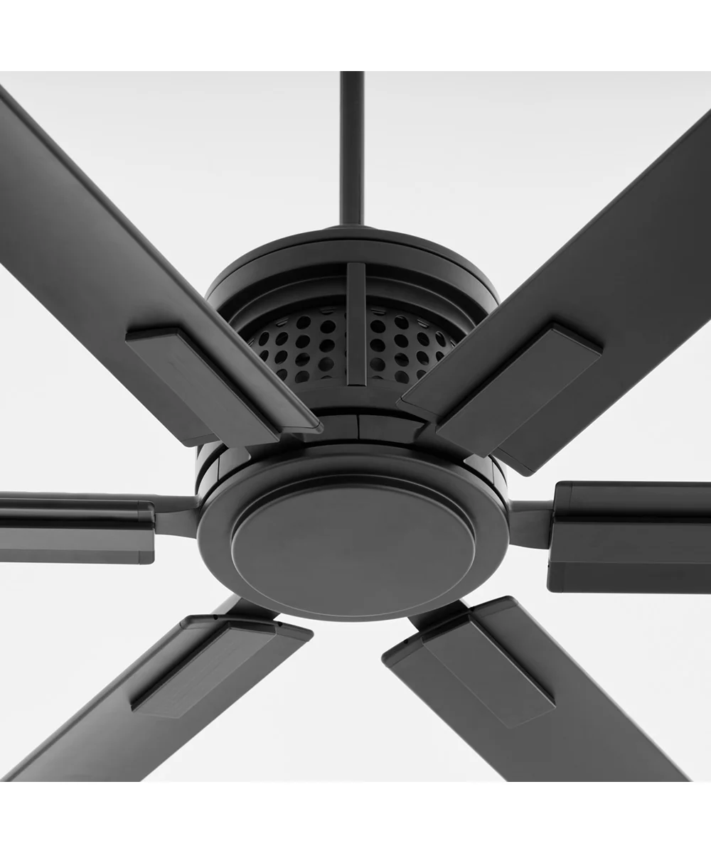80" Zeus Patio Ceiling Fan Matte Black - Image 4
