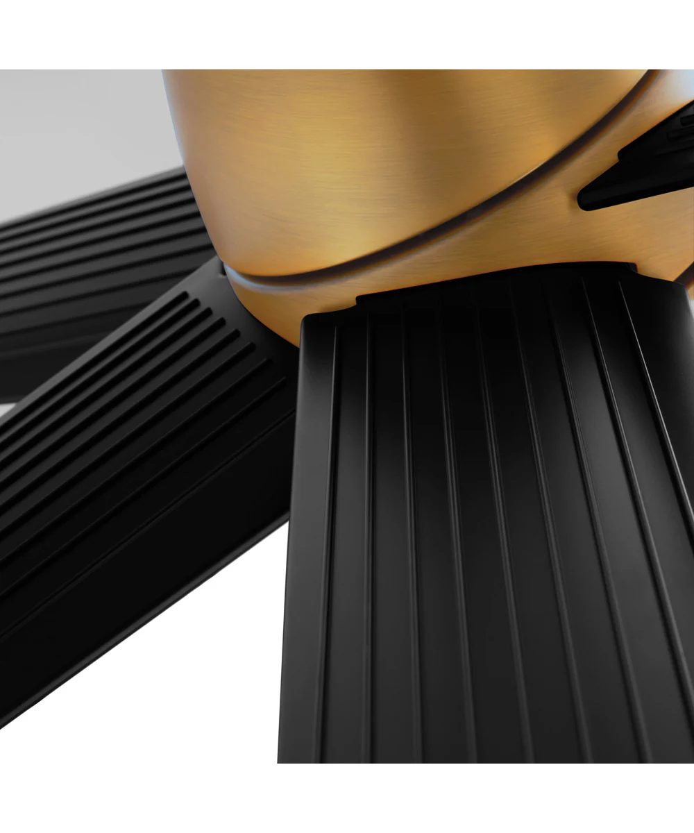 84" Spree Patio Ceiling Fan Brushed Brass - Image 7