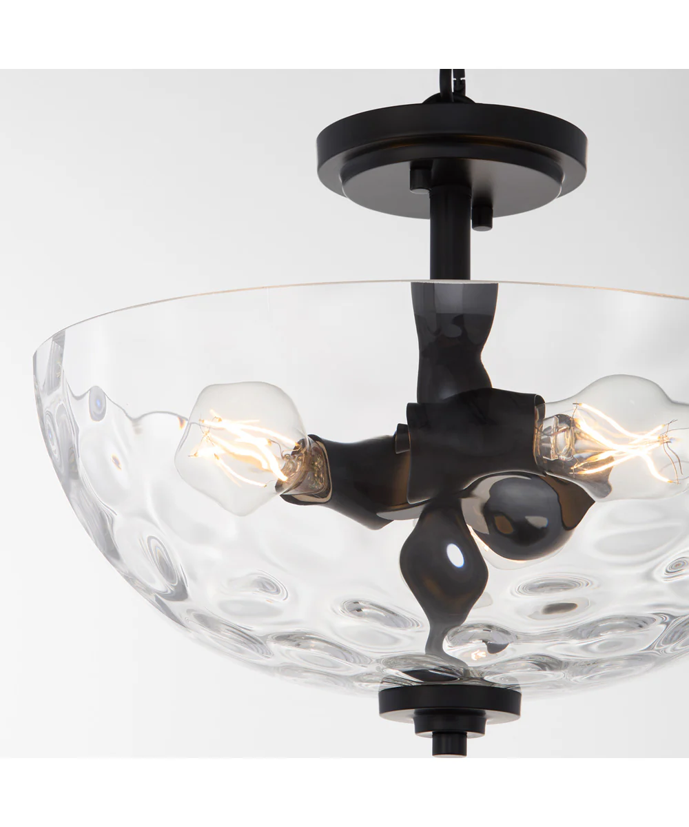 Adams 3-light Dual Mount Light Fixture Matte Black - Image 4