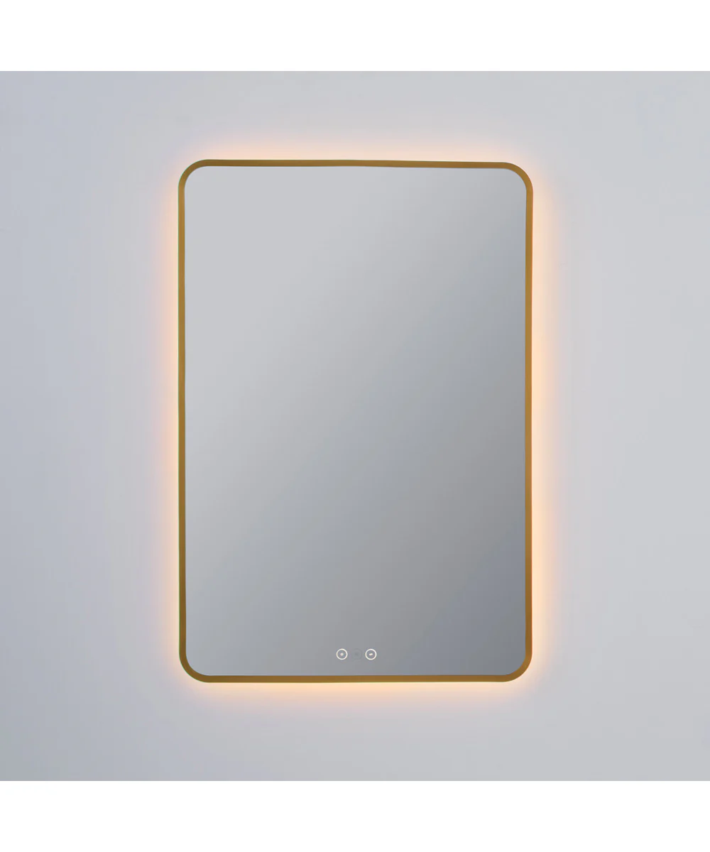 Aero Mirror Brushed Brass - Image 3