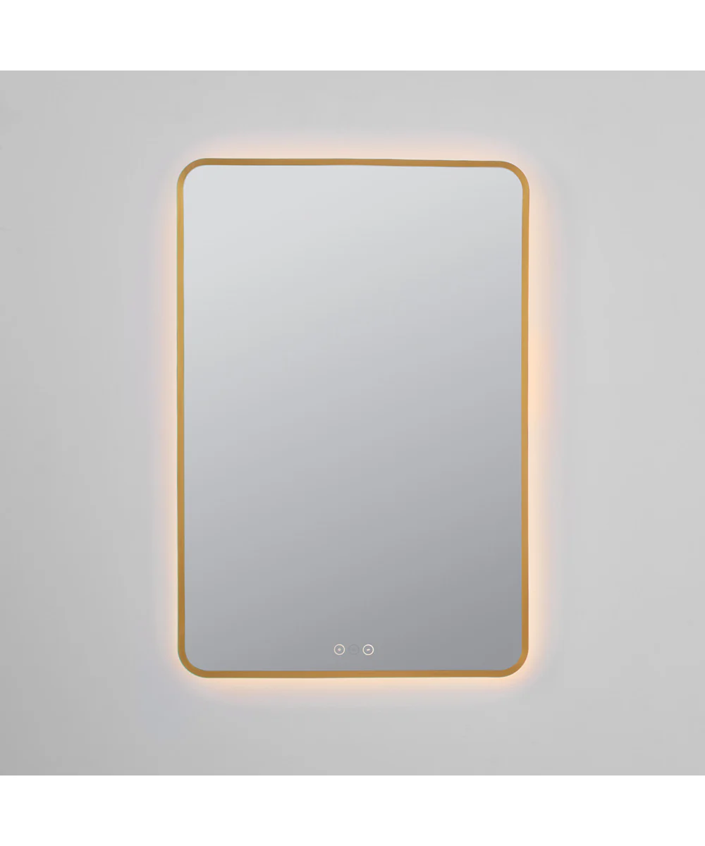 Aero Mirror Brushed Brass - Image 4
